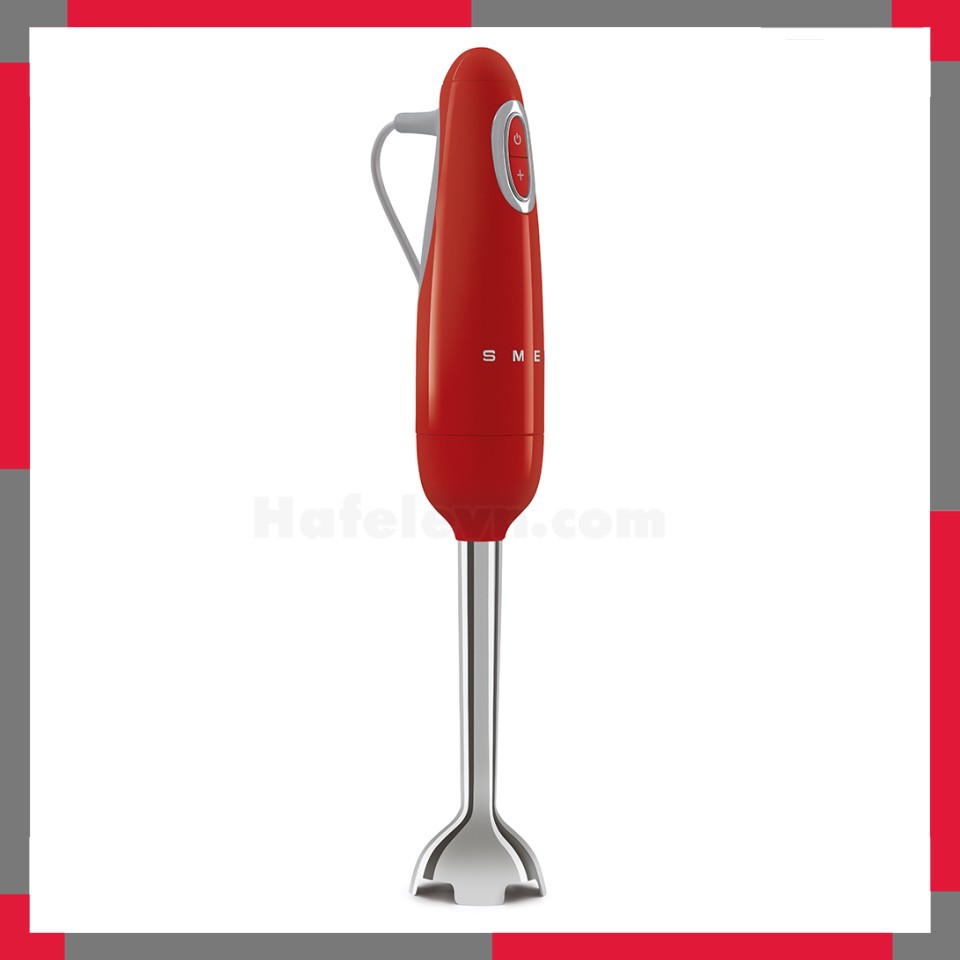 Máy xay cầm tay hiệu Smeg, model HBF11RDEU, màu đỏ