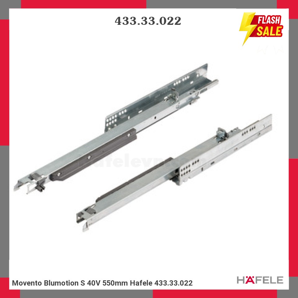 Movento Blumotion S 40V 550mm Hafele 433.33.022