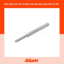 Nêm nhấn mở Tip On Blum loại dài màu trắng 356.04.780