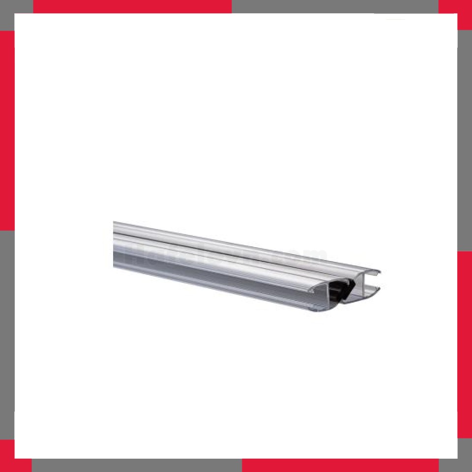 Nẹp nhựa kẹp kính VICKINI 66001.001 WT