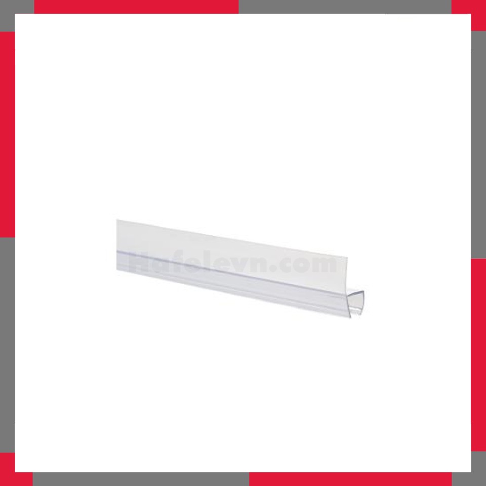 Nẹp nhựa kẹp kính VICKINI 66002.001 WT