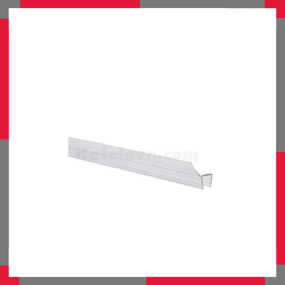 Nẹp nhựa kẹp kính VICKINI 66003.001 WT