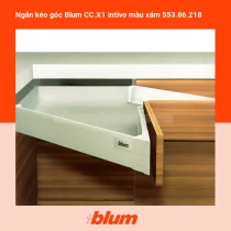 Ngăn kéo góc Blum CC.X1 intivo màu xám 553.86.218