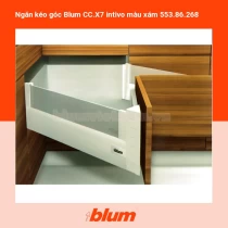 Ngăn kéo góc Blum CC.X7 intivo màu xám 553.86.268