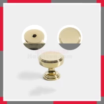 Núm đồng Nguyên Chất Phủ Pvd Vàng Bóng Hiện đại EuroGold BHG01