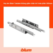 Ray âm Blum Tandem không giảm chấn mở toàn phần 300mm 423.54.318