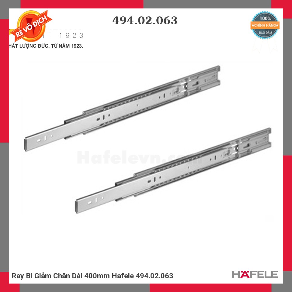 Ray Bi Giảm Chấn Dài 400mm Hafele 494.02.063