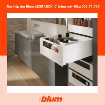 Ray hộp âm Blum LEGRABOX IC trắng mờ 40kg 550.71.765