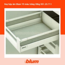 Ray hộp âm Blum Y5 màu trắng 30kg 551.23.711