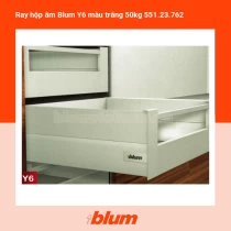 Ray hộp âm Blum Y6 màu trắng 50kg 551.23.762