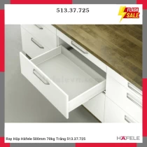 Ray Hộp Häfele 500mm 70kg Trắng 513.37.725