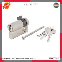 Ruột Khóa 1 Đầu Chìa 40mm Hafele 916.96.107