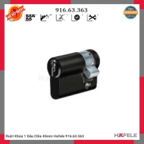 Ruột Khóa 1 Đầu Chìa 45mm Hafele 916.63.363