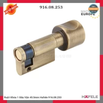 Ruột Khóa 1 Đầu Vặn 45.5mm Hafele 916.08.253