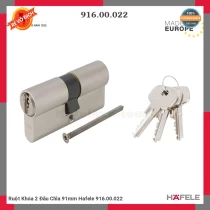 Ruột Khóa 2 Đầu Chìa 91mm Hafele 916.00.022