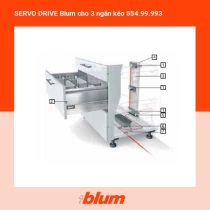 SERVO DRIVE Blum cho 3 ngăn kéo 554.99.993