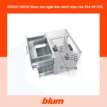 SERVO DRIVE Blum cho ngăn kéo dưới chậu rửa 554.99.995