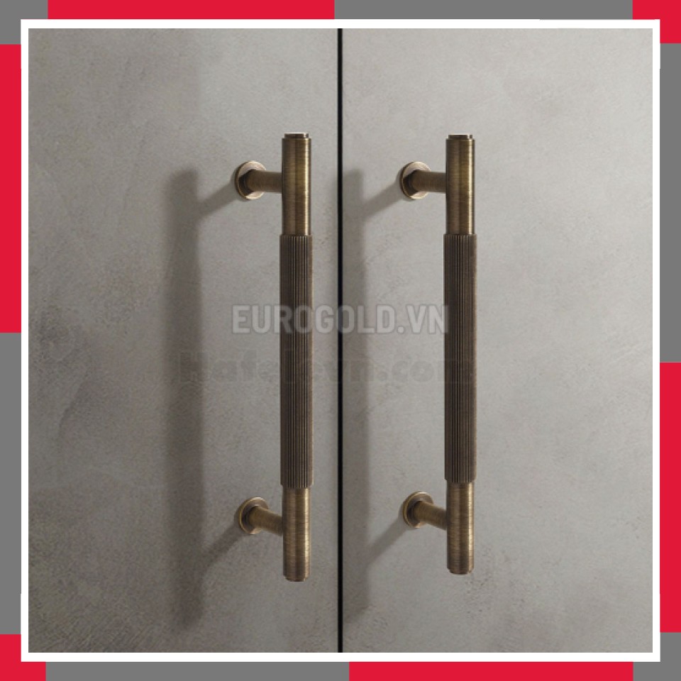 Tay Nắm đồng Nguyên Chất Kiểu Cổ EuroGold BHG112C