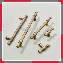 Tay Nắm đồng Nguyên Chất Kiểu Cổ Phong Cách Châu Âu EuroGold BHG190