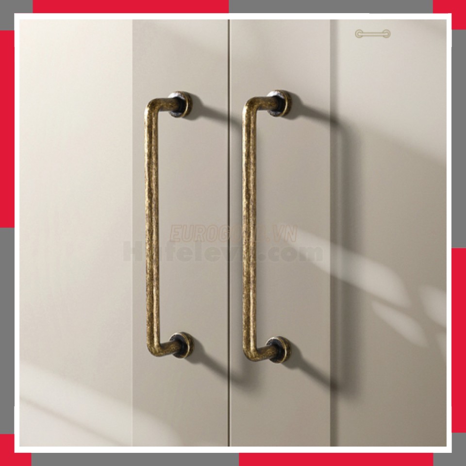 Tay Nắm Hợp Kim Cao Cấp Phong Cách đồng Cổ Châu âu EuroGold BHG505