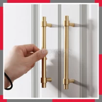 Tay Nắm Tủ đồng Nguyên Chất EuroGold BHG11V