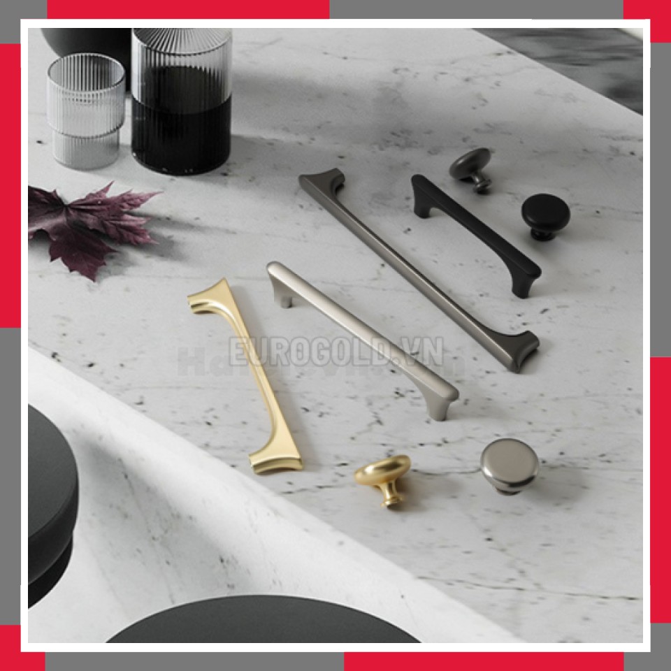 Tay Nắm Tủ Hợp Kim Cao Cấp EuroGold BHG606T