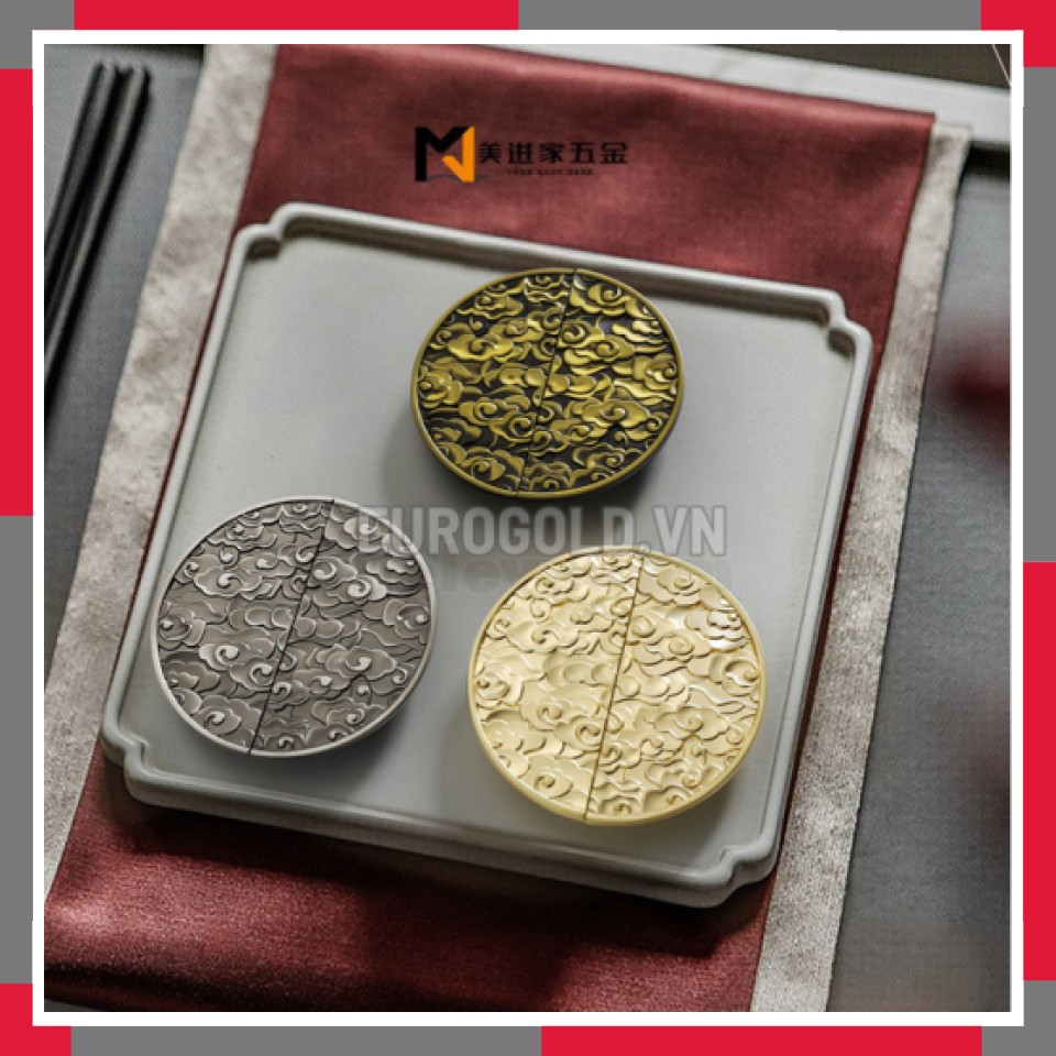 Tay Nắm Tủ Hợp Kim Cao Cấp Hình Bán Nguyệt EuroGold BHD630