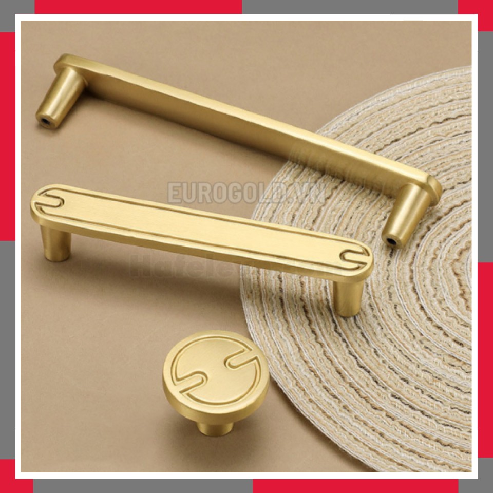 Tay Nắm Tủ Hợp Kim Cao Cấp Phong Cách Á Đông EuroGold BH8086