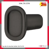 Tay nắm tủ màu đen Hafele 106.70.370