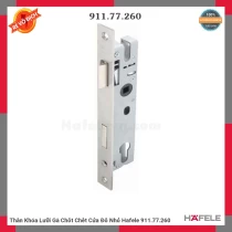 Thân Khóa Lưỡi Gà Chốt Chết Cửa Đố Nhỏ Hafele 911.77.260