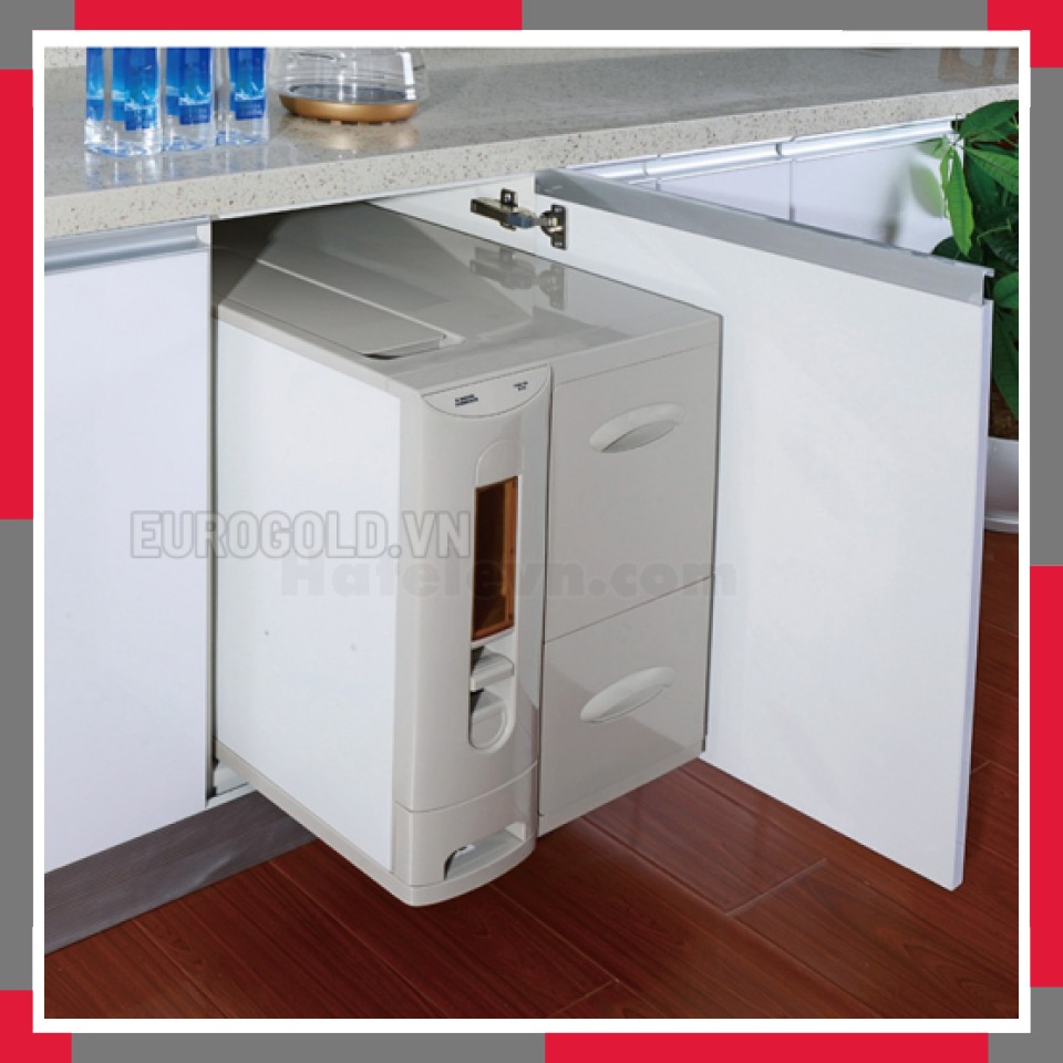 Thùng Gạo âm Tủ EuroGold B45