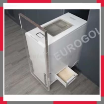 Thùng Gạo Gắn Cánh âm Tủ EuroGold B23