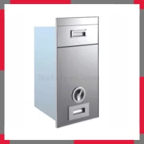 Thùng Gạo Mặt Gương Màu Bạc EuroGold C260SL