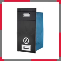 Thùng Gạo Mặt Gương Màu đen EuroGold C260BL