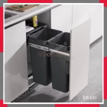 Thùng Rác Gắn Cánh Giảm Chấn EuroGold BR400
