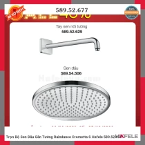 Trọn Bộ Sen Đầu Gắn Tường Raindance Crometta S Hafele 589.52.677