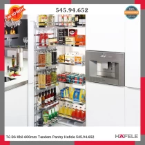 Tủ Đồ Khô 600mm Tandem Pantry Hafele 545.94.652