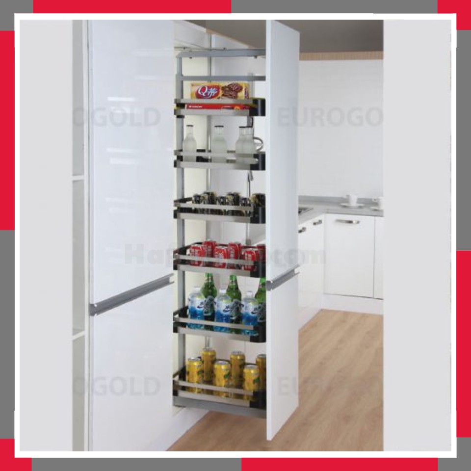 Tủ Kho Inox Hộp 6 Tầng Cánh Rút EuroGold M030640