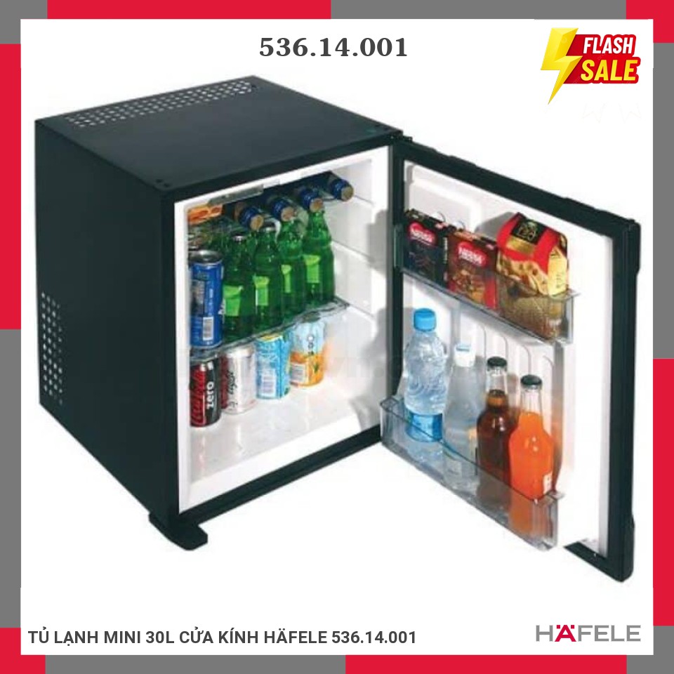 TỦ LẠNH MINI 30L CỬA KÍNH HÄFELE 536.14.001