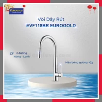 Vòi Nước Inox 304 EuroGold EUF118BR