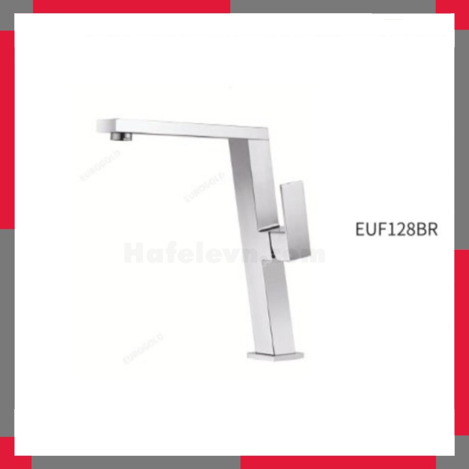 Vòi Rửa Bát Inox 304 Bóng Gương EuroGold EUF128BR